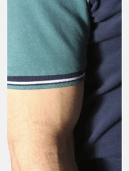 Jan Vanderstorm Poloshirt OLEJORN kontrastfarbenen