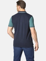 Jan Vanderstorm Poloshirt OLEJORN kontrastfarbenen