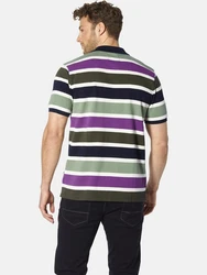 Babista Poloshirt VELDORINI grn gestreift