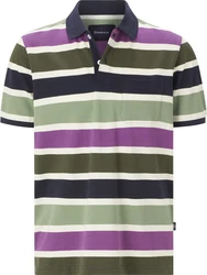 Babista Poloshirt VELDORINI grn gestreift