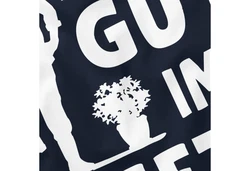 MoonWorks Print-Shirt Herren T-Shirt Ich bin gut im Beet Wortspiel Fun-Shirt Party Urlaub Dunkelblau/Fliederfarben/Hellblau/Blau