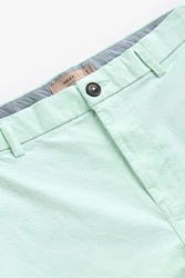 Next Chinoshorts Stretch-Chinoshorts Slim-Fit Grün/Hellgrün/Türkis