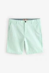 Next Chinoshorts Stretch-Chinoshorts Slim-Fit Grün/Hellgrün/Türkis