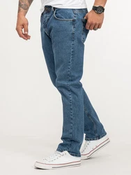 Lorenzo Loren Regular-fit Jeans Herren LL-4003 Blau (LL-4003)
