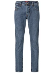 Lorenzo Loren Regular-fit Jeans Herren LL-4003 Blau (LL-4003)