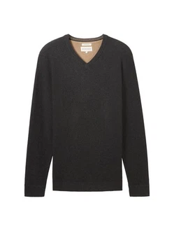 TOM TAILOR Pullover Strick (1-tlg) TOM TAILOR Pullover Strick (1-tlg)