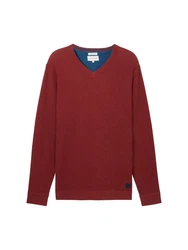 TOM TAILOR Pullover Strick (1-tlg) 