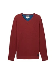 TOM TAILOR Pullover Strick (1-tlg) 