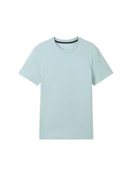 TOM TAILOR T-Shirt Blau/Hellblau/Türkis/Hellgrün