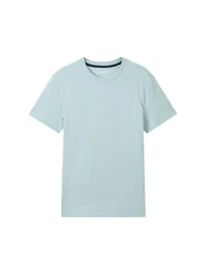 TOM TAILOR T-Shirt Blau/Hellblau/Türkis/Hellgrün