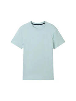 TOM TAILOR T-Shirt Blau/Hellblau/Türkis/Hellgrün