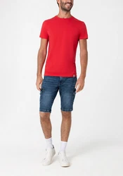 TIMEZONE Cargoshorts Cargo Jeans Shorts Kurze Bermuda Hose (5512) Blau (5512)