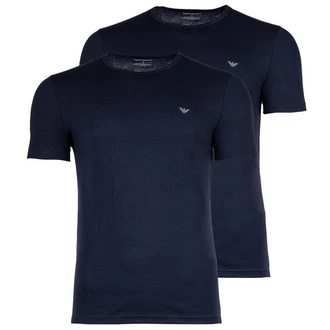 Emporio Armani T-Shirt 2er Pack ENDURANCE Rundhals Marine Emporio Armani T-Shirt 2er Pack ENDURANCE Rundhals Marine