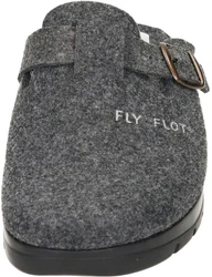 Fly Flot Hausschuh Hellblau/Grau/Braun/Blau/Dunkelgrau