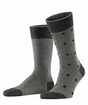 Esprit Socken Piqu Dot 2-Pack Dunkelgrau/Grau