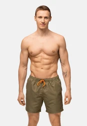 DANISH ENDURANCE Badehose Swim Shorts Herren Khaki/Dunkelgrün