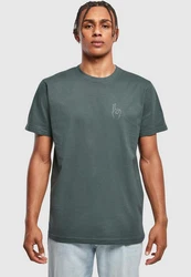 Mister Tee T-Shirt Easy Sign Tee Dunkelgrün/Grün