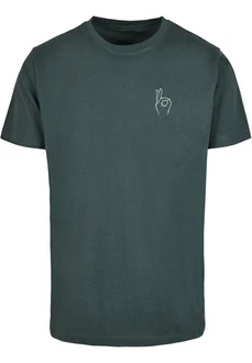 Mister Tee T-Shirt Easy Sign Tee Dunkelgrün/Grün Mister Tee T-Shirt Easy Sign Tee Dunkelgrün/Grün