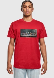Mister Tee T-Shirt Bordeaux/Dunkelrot/Rot/Rosa