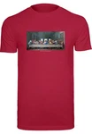 Mister Tee T-Shirt Bordeaux/Dunkelrot/Rot/Rosa