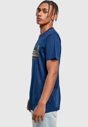 Mister Tee T-Shirt Dunkelblau/Hellblau/Blau