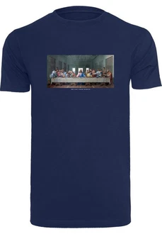 Mister Tee T-Shirt Dunkelblau/Hellblau/Blau