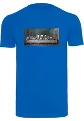 Mister Tee T-Shirt Hellblau/Blau