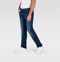 MAC JEANS 5-Pocket Jeans Arne Dunkelblau/Blau/Grün/Weiß/Hellblau