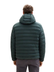 TOM TAILOR Denim Outdoorjacke Dunkelgrün/Türkis/Grün