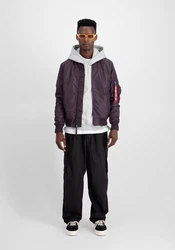 ALPHA INDUSTRIES Jacke MA-1 TT Dunkelblau/Lila
