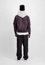 ALPHA INDUSTRIES Jacke MA-1 TT Dunkelblau/Lila
