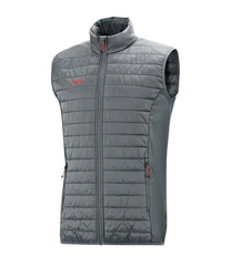 Jako Hybridjacke Steppweste Premium steingrau (7005)