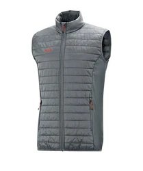 Jako Hybridjacke Steppweste Premium steingrau (7005)