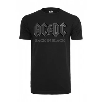 Merchcode T-Shirt acdc Back In Black Tee weiß Merchcode T-Shirt acdc Back In Black Tee weiß