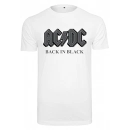 T-Shirt acdc Back In Black Tee white - 5XL T-Shirt. Return SOLELY!!!