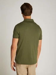 TOMMY HILFIGER Poloshirt 'Essential' Dunkelgrün/Khaki