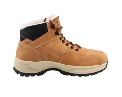 Dockers by Gerli Winterstiefel High Top Sneaker Schnürboots Orange/Beige/Braun/Gelb