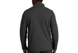 Spyder Stehkragenpullover Bandit Half Zip Rot/Dunkelgrau/Grau