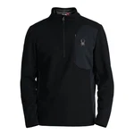 Spyder Stehkragenpullover Bandit Half Zip Dunkelblau/Schwarz/Rot