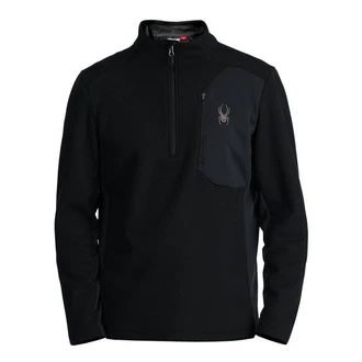 Spyder Stehkragenpullover Bandit Half Zip Dunkelblau/Schwarz/Rot Spyder Stehkragenpullover Bandit Half Zip Dunkelblau/Schwarz/Rot