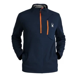 Spyder Stehkragenpullover Bandit Half Zip Dunkelblau/Blau