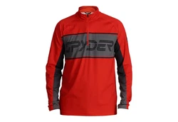 Spyder Stehkragenpullover Paramount Half Zip Dunkelrot/Rot