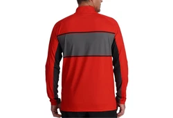 Spyder Stehkragenpullover Paramount Half Zip Dunkelrot/Rot