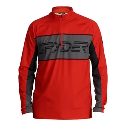 Spyder Stehkragenpullover Paramount Half Zip Dunkelrot/Rot