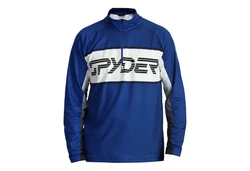 Spyder Stehkragenpullover Paramount Half Zip Blau/Lila/Dunkelblau/Hellblau