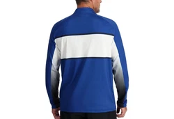Spyder Stehkragenpullover Paramount Half Zip Blau/Lila/Dunkelblau/Hellblau
