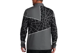 Spyder Stehkragenpullover Vital Half Zip Dunkelgrau/Grau/Schwarz/Silber