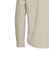 ONLY & SONS Langarmhemd Hemd Slim Fit Langarm Oxford Hemd ONSAlvaro (7802) Beige