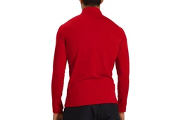 Rossignol Stehkragenpullover Classique 1/2 Zip Rot/Dunkelrot