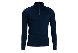 Rossignol Stehkragenpullover Classique 1/2 Zip Dunkelblau/Blau